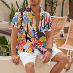 Yayoi Kusama Forest Cat Hawaiian Shirt