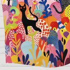 Yayoi Kusama Forest Cat Hawaiian Shirt