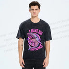 Unisex I HAVE BIG EMOTIONS Printed Washed Tee