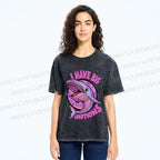 Unisex I HAVE BIG EMOTIONS Printed Washed Tee