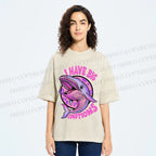 Unisex I HAVE BIG EMOTIONS Printed Washed Tee