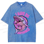 Unisex I HAVE BIG EMOTIONS Printed Washed Tee