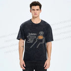 Unisex Dishonest Capybara Printed Washed Tee