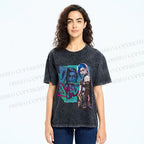 Unisex Jinx Printed Washed Tee