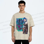 Unisex Jinx Printed Washed Tee