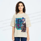 Unisex Jinx Printed Washed Tee