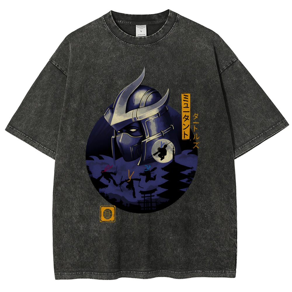 Turtles In Japan Vintage Washed T-shirt