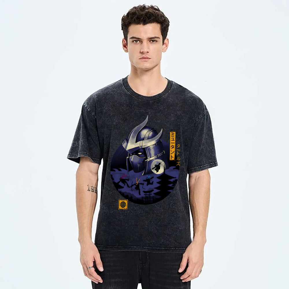 Turtles In Japan Vintage Washed T-shirt
