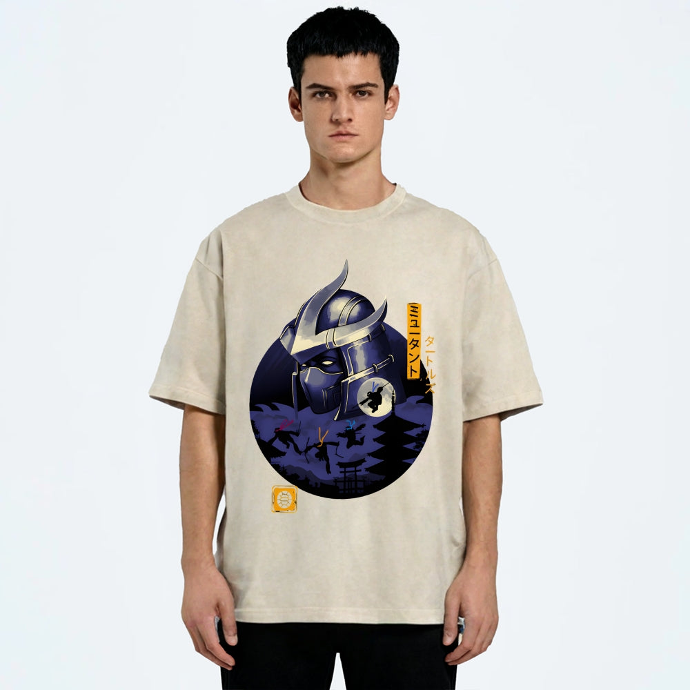 Turtles In Japan Vintage Washed T-shirt
