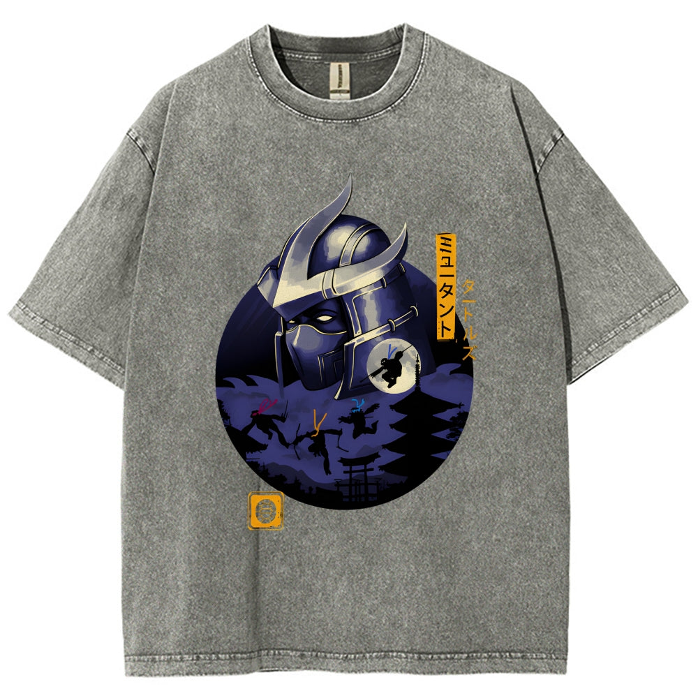 Turtles In Japan Vintage Washed T-shirt