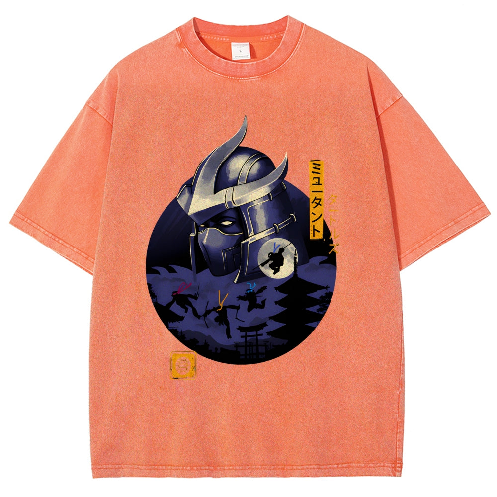 Turtles In Japan Vintage Washed T-shirt