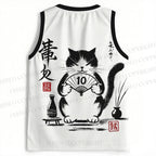 Ramen Cat Printed Jersey Tank