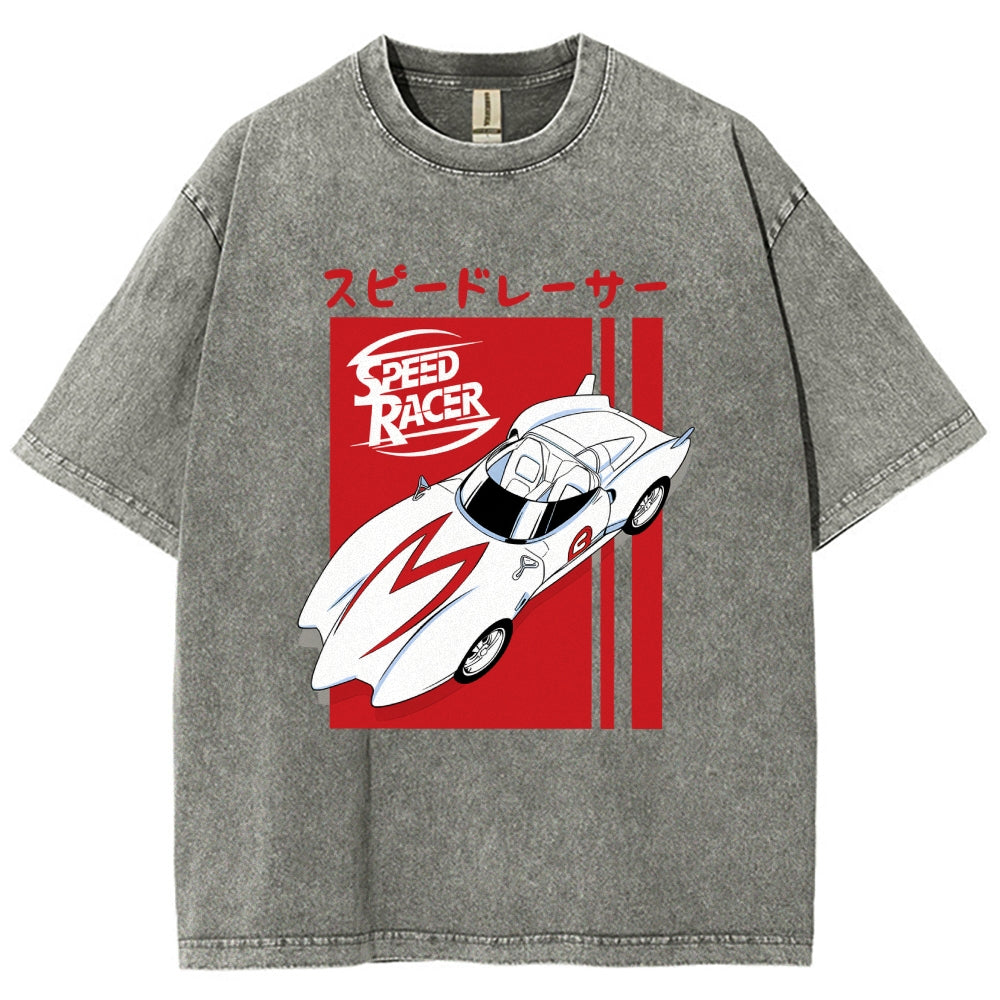 Speed Racer Vintage Japanese Washed T-Shirt