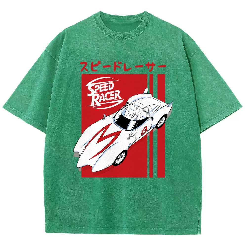 Speed Racer Vintage Japanese Washed T-Shirt