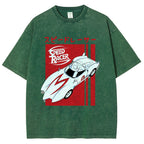 Speed Racer Vintage Japanese Washed T-Shirt