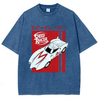 Speed Racer Vintage Japanese Washed T-Shirt