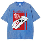 Speed Racer Vintage Japanese Washed T-Shirt