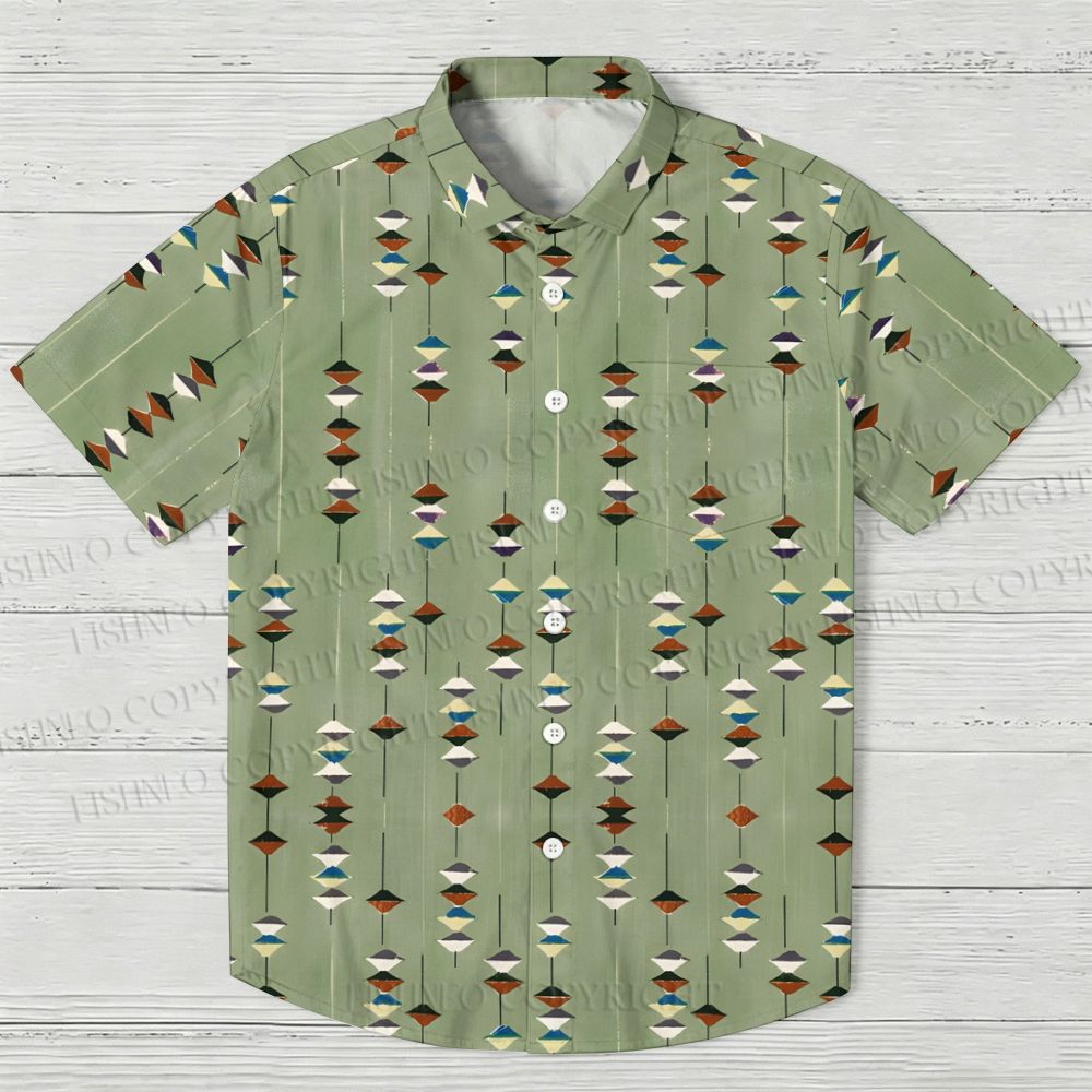 Furuya Korin Printed Hawaiian Shirt