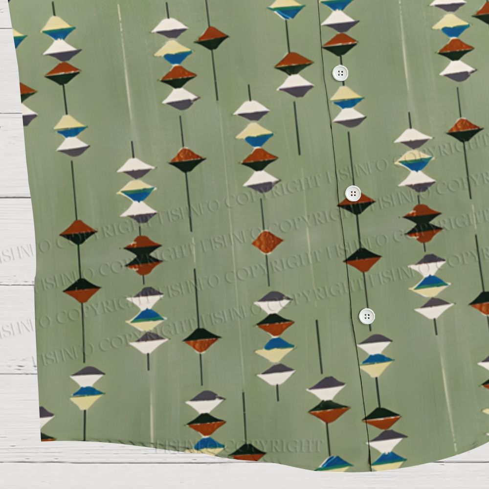 Furuya Korin Printed Hawaiian Shirt
