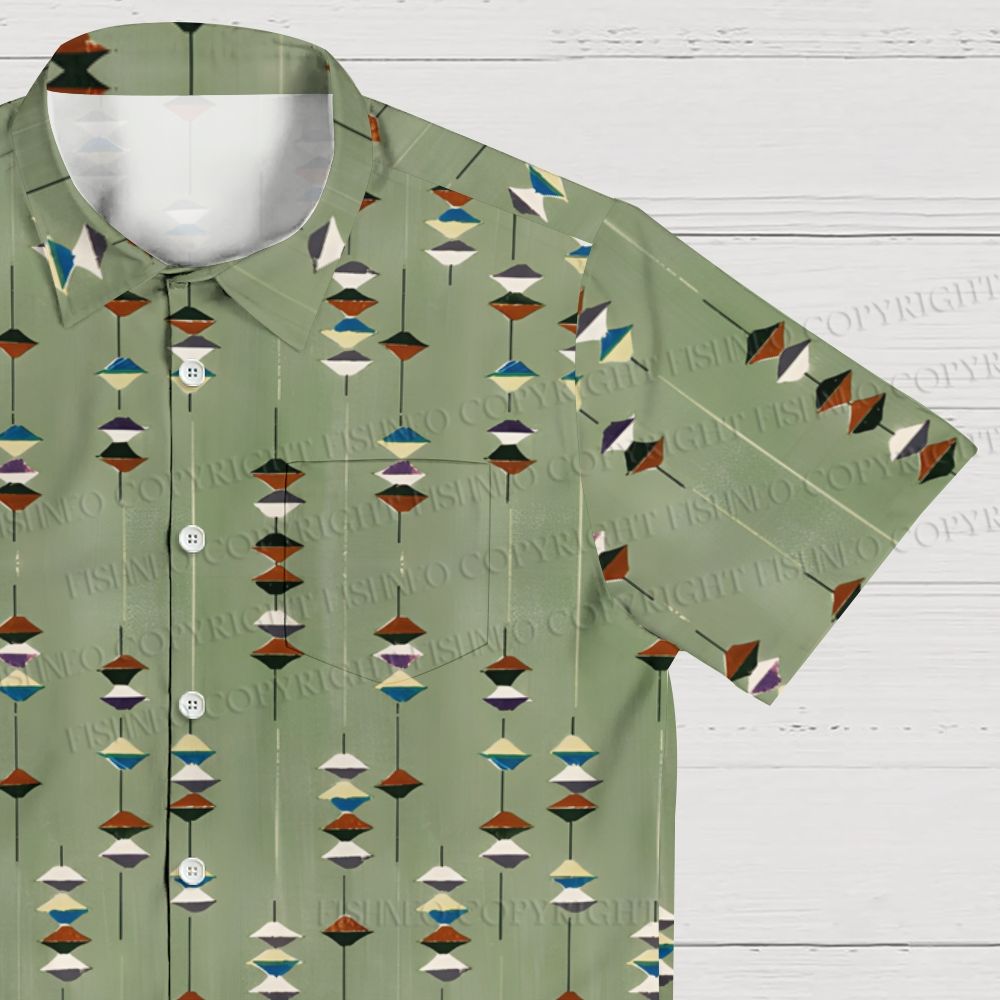 Furuya Korin Printed Hawaiian Shirt