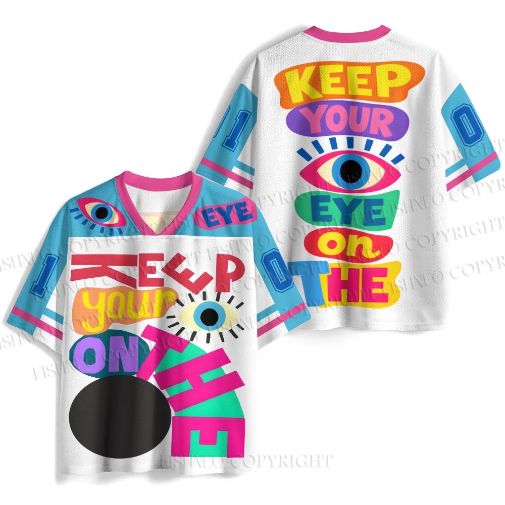 Bauhaus Keep Your Eyes on Jersey Shirts