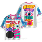 Bauhaus Keep Your Eyes on Jersey Shirts