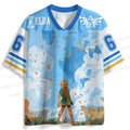 The Legend of Zelda Link Jersey Shirts