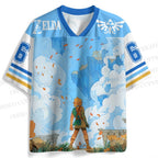 The Legend of Zelda Link Jersey Shirts