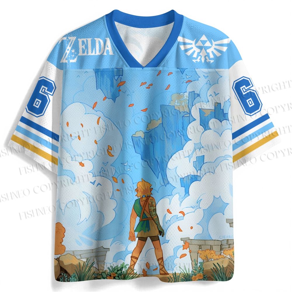 The Legend of Zelda Link Jersey Shirts