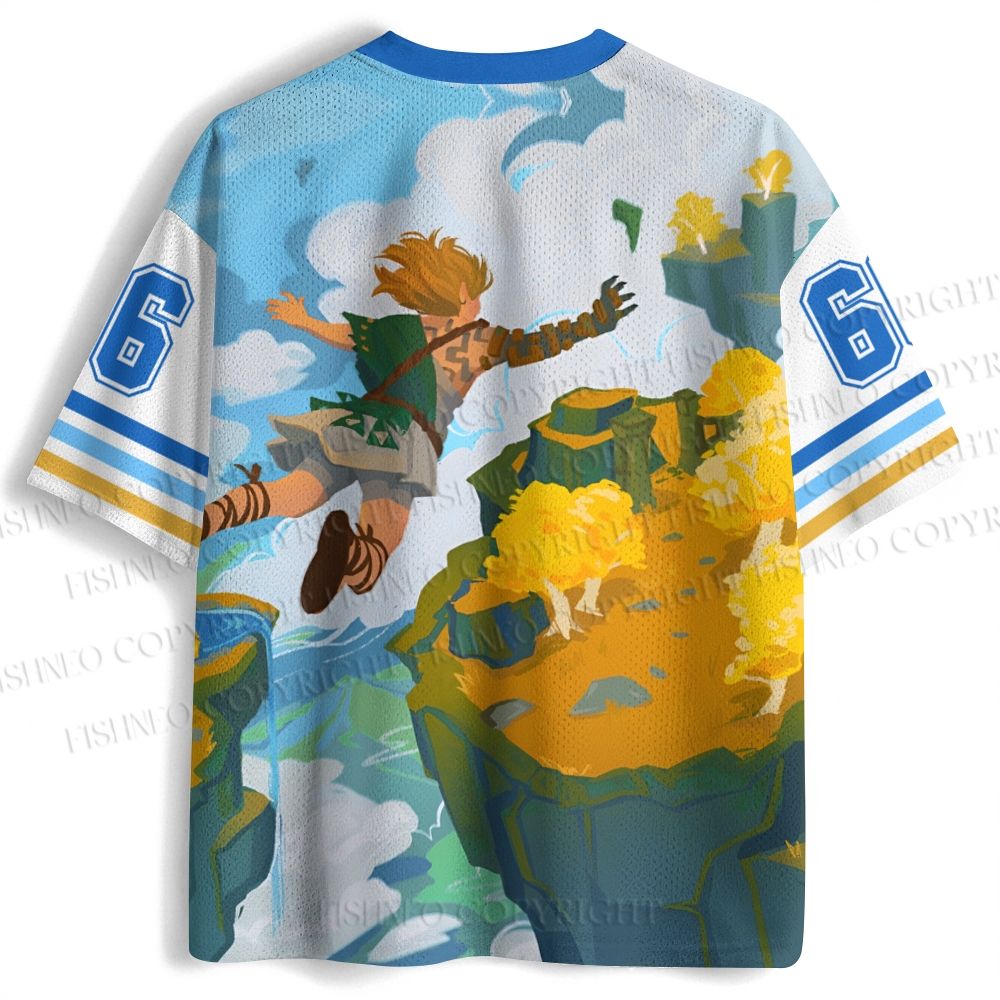 The Legend of Zelda Link Jersey Shirts