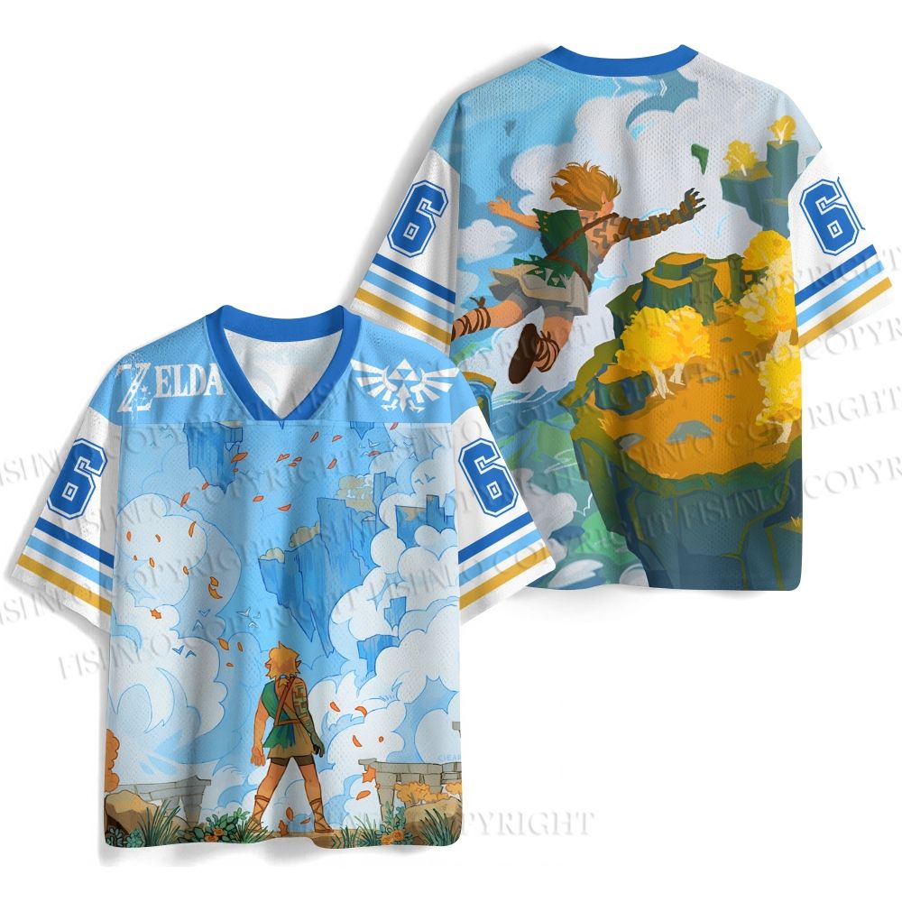 The Legend of Zelda Link Jersey Shirts