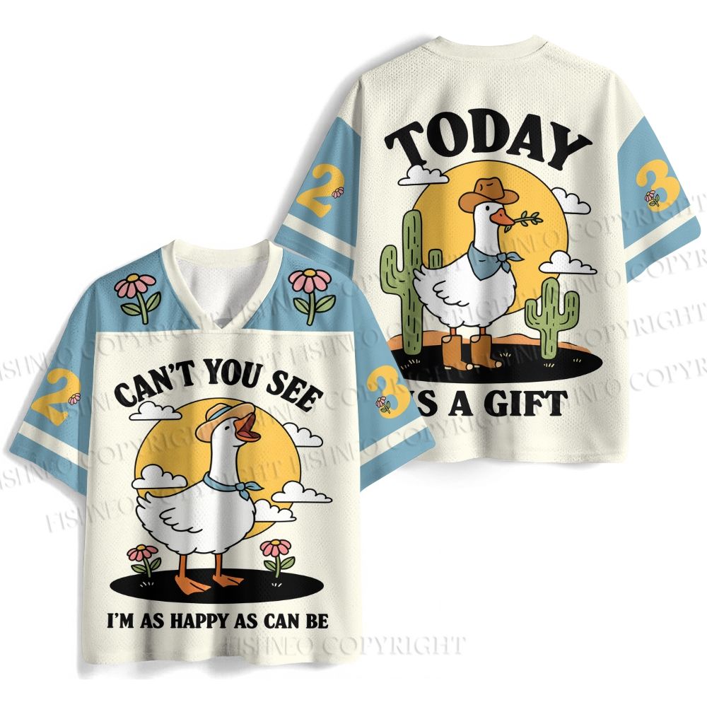 Happy Goose Funny Printed Jersey Shirts