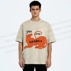Unisex Panther You Have Changed Printed Washed Tee
