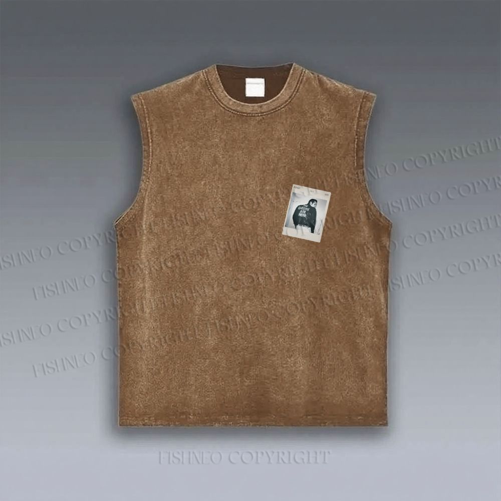 Pride Polaroid The Queers Are Here Vintage Tank Top