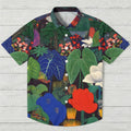 Dream Garden Printed Hawaiian Shirt