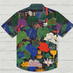 Dream Garden Printed Hawaiian Shirt