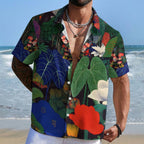 Dream Garden Printed Hawaiian Shirt