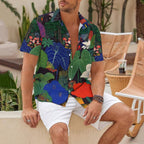 Dream Garden Printed Hawaiian Shirt