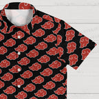 Red Cloud Printed Hawaiian Shirt