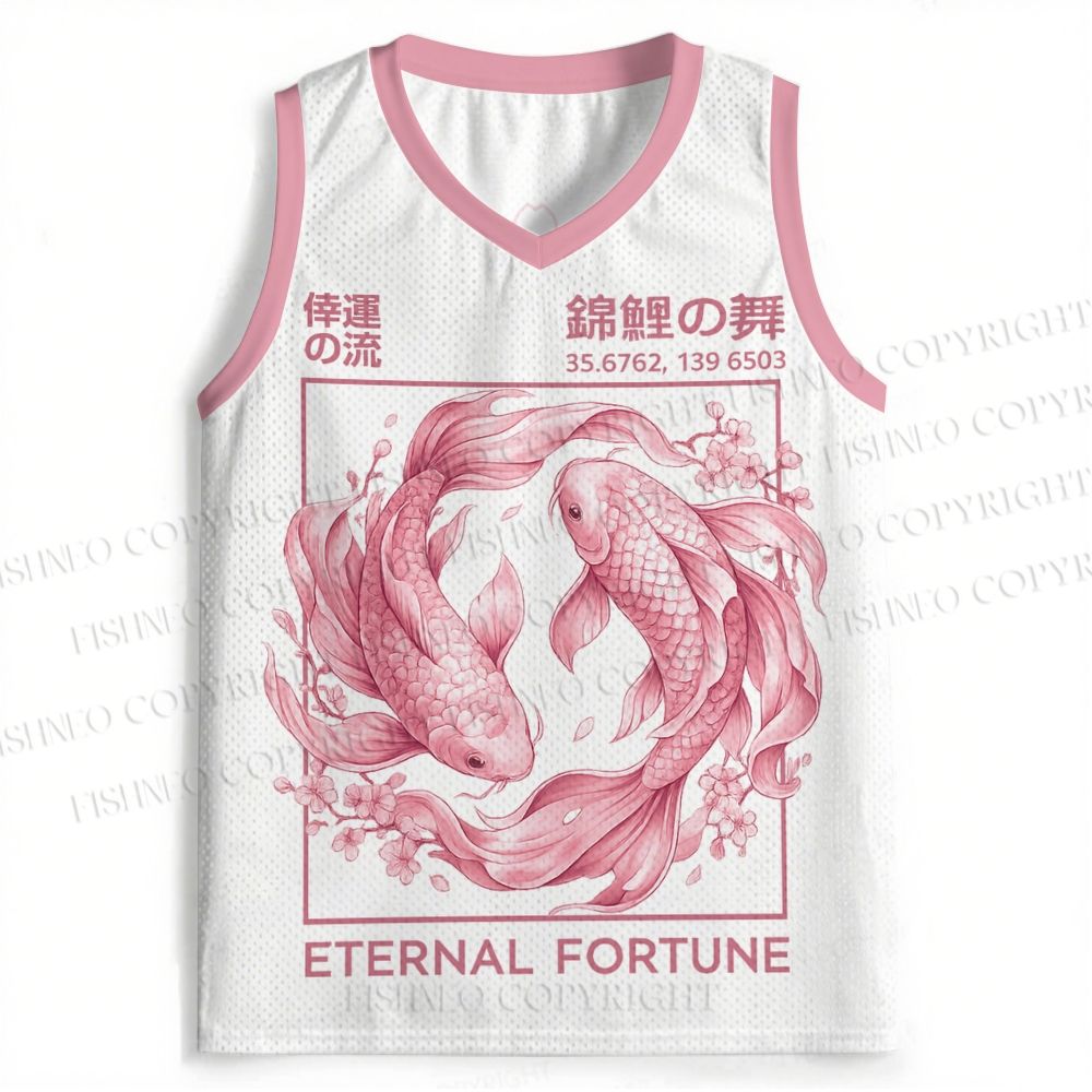The Dance of Nishikigoi Jersey Tank