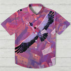 Giant Bird With Mail Man Hawaiian Shirt