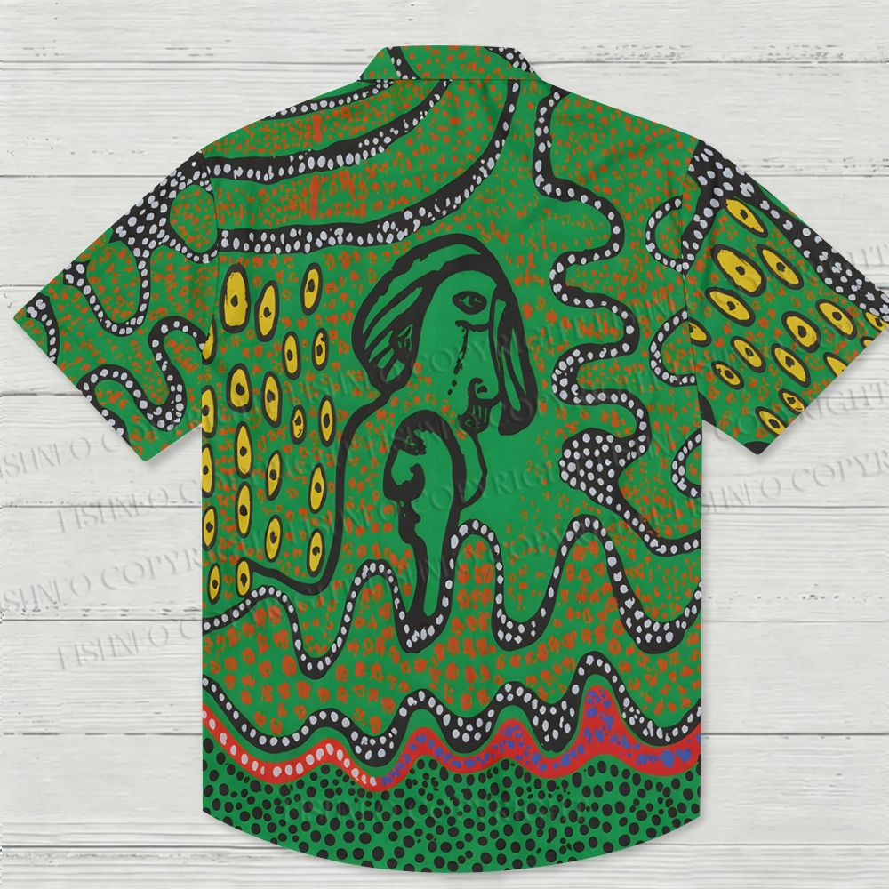 Yayoi Kusama Polka Dot Art Hawaiian Shirt