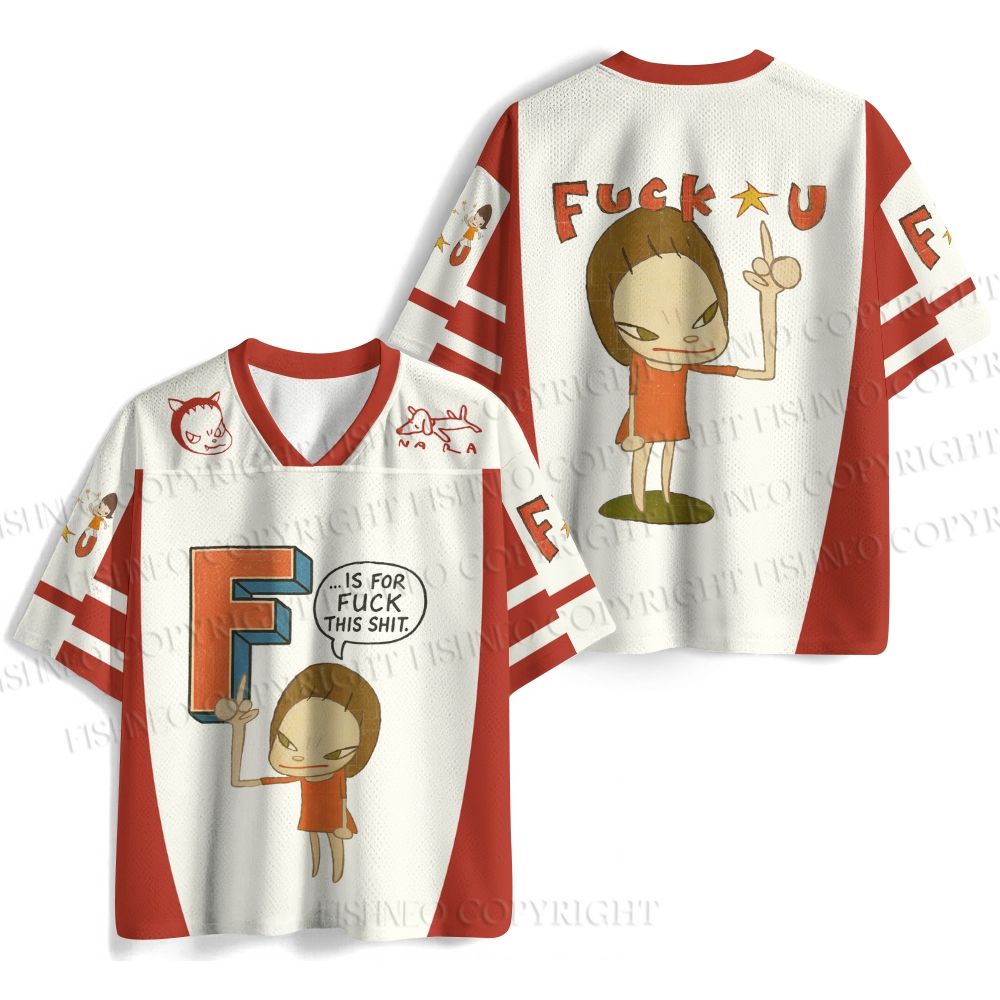 Yoshimoto Nara Bad Girl Fuck *U Jersey Shirts