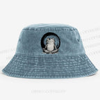 Zen Frog Japan Washed Bucket Hat