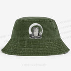 Zen Frog Japan Washed Bucket Hat