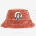 Zen Frog Japan Washed Bucket Hat