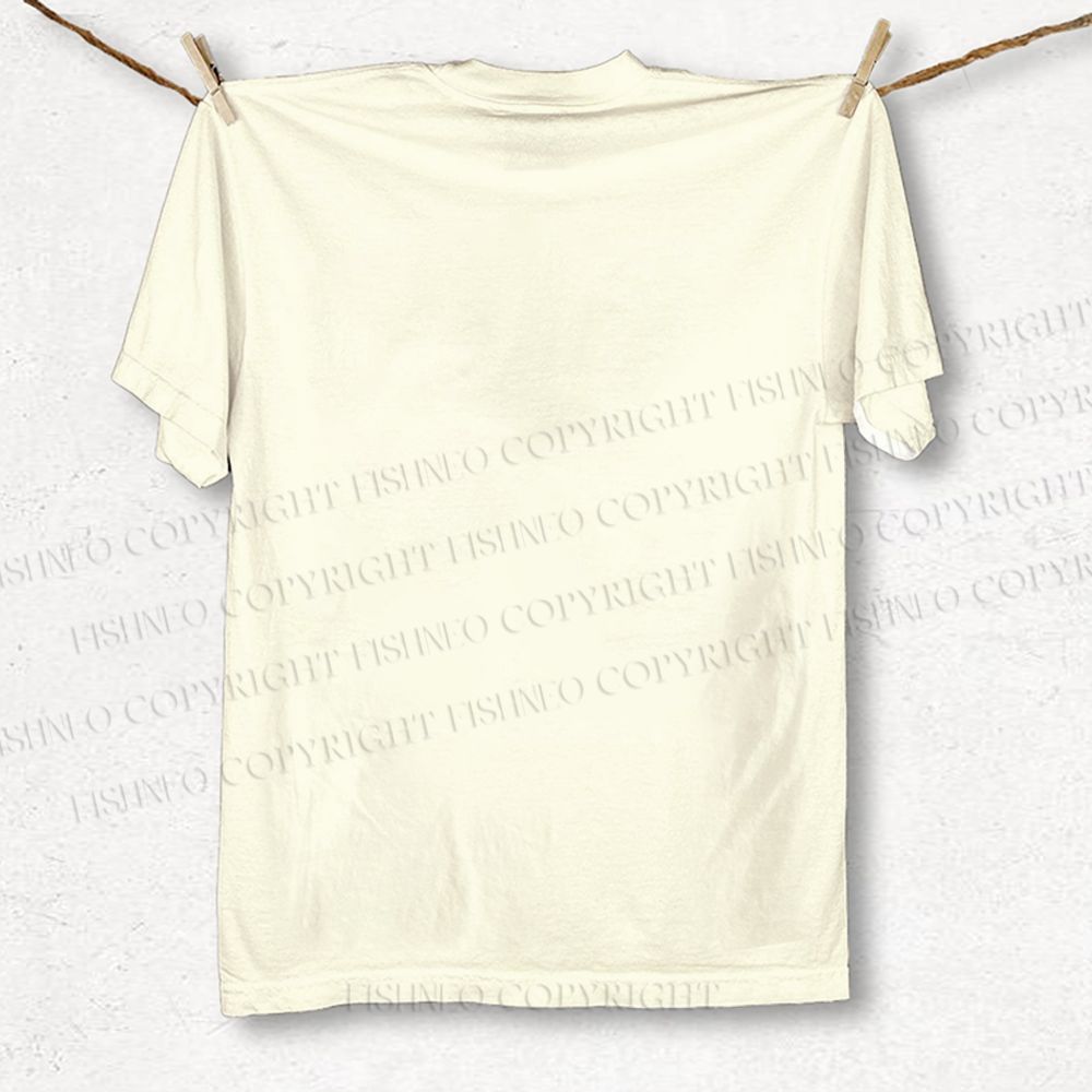Unisex Bauhaus Graffiti Printed Classic T-shirt