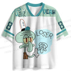 Squidward Tentacles Loser Jersey Shirts