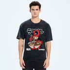 Ramen Hero Vintage Wash Japanese Design T-Shirt