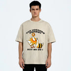 Unisex The Horrors Persist But So Do I Printed Washed Tee